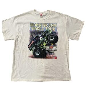 Monster Jam Grave Digger Eyes On The Prize Y2K SFX Motorsports T Shirt XL